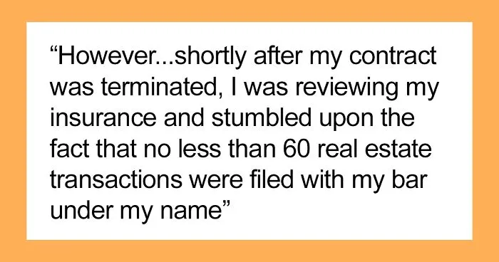 Recently Fired Employee Gets Pro Revenge On Law Firm Owner After Finding Out He Screwed Over His Whole Team
