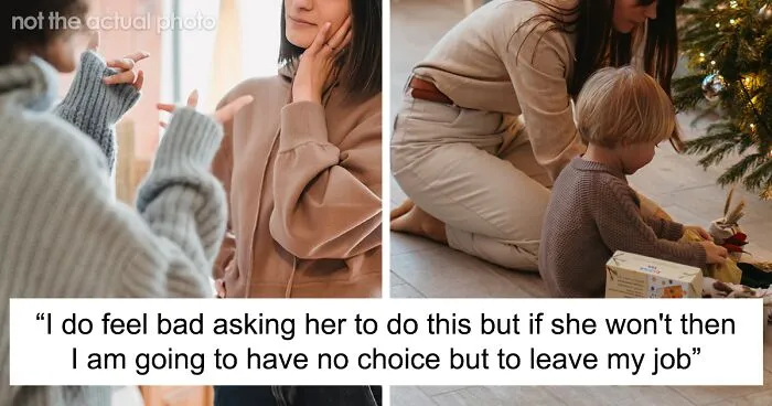 Mom Asks If She's A Jerk For Asking Childfree Coworker To Withdraw Her Christmas Holiday Request