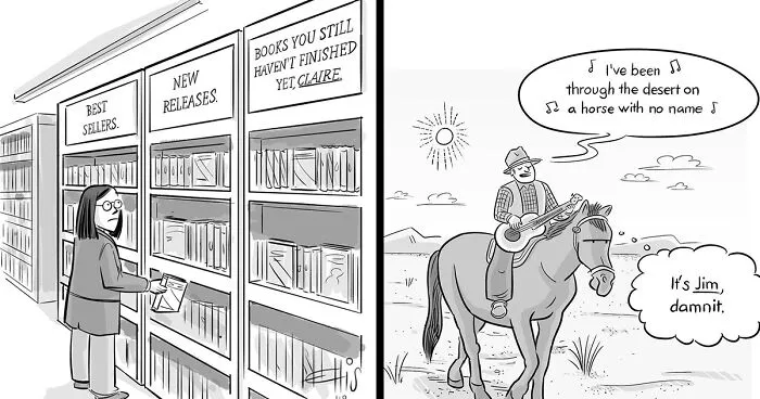 Humorous One-Panel Comics By Ellis Rosen (50 Pics)