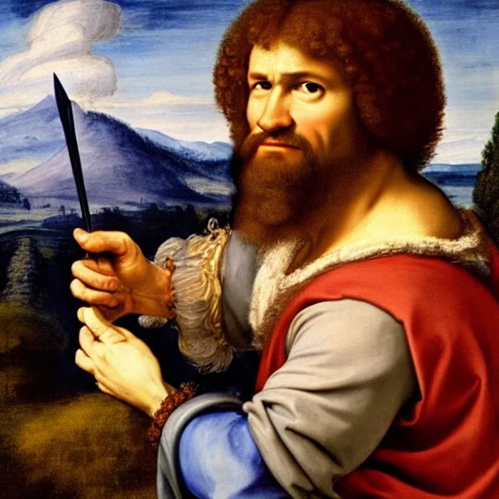 Medieval Bob Ross