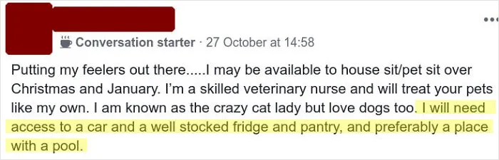 It's An Okay Deal For Christmas Time But The Last Sentance Just Kills It