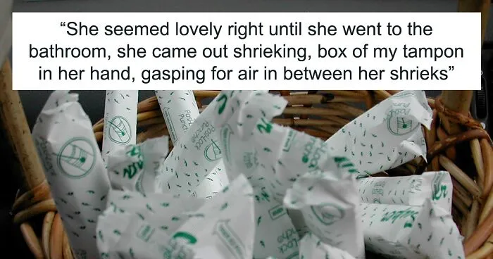 "I Looked At Her In Disbelief": 'Karen' Guest Throws A Fit At Christmas Gathering After Seeing Tampons In The Hosts' Bathroom