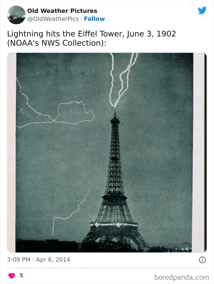 30 Extreme And Crazy Weather Examples From The Past, As Shared On This Twitter Page