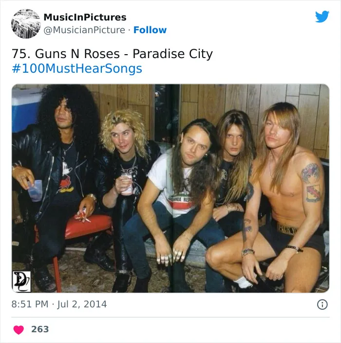 30 Pictures From This Twitter Account Dedicated To Finding Older Pictures Of Musicians Turned Legends