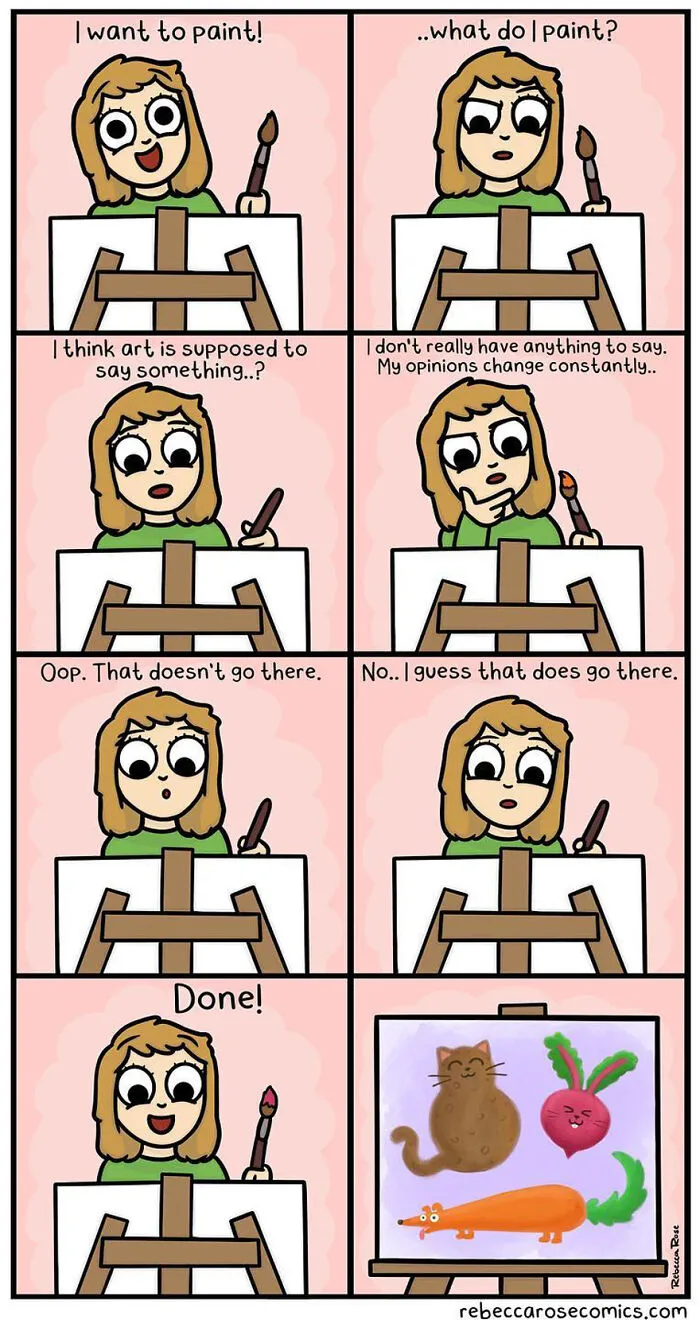 50 Funny And Cute Comics Inspired By The Artist's Life With Her Boyfriend And 3 Cats
