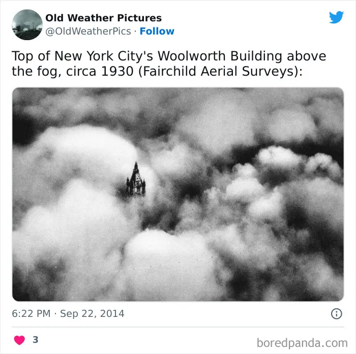 30 Extreme And Crazy Weather Examples From The Past, As Shared On This Twitter Page