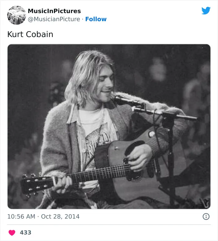 30 Pictures From This Twitter Account Dedicated To Finding Older Pictures Of Musicians Turned Legends