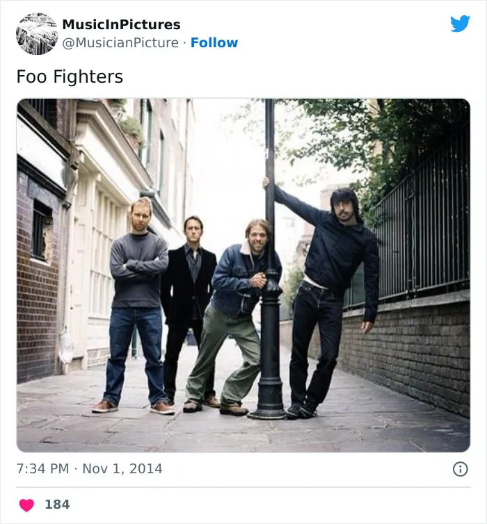 30 Pictures From This Twitter Account Dedicated To Finding Older Pictures Of Musicians Turned Legends