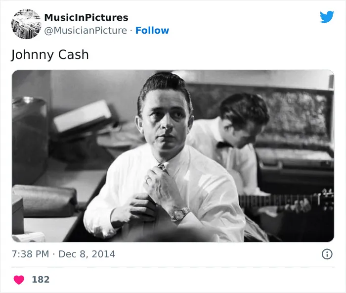 30 Pictures From This Twitter Account Dedicated To Finding Older Pictures Of Musicians Turned Legends
