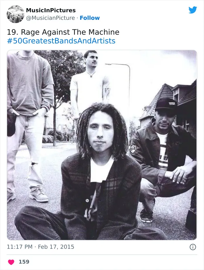 30 Pictures From This Twitter Account Dedicated To Finding Older Pictures Of Musicians Turned Legends