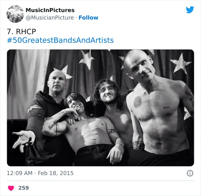 30 Pictures From This Twitter Account Dedicated To Finding Older Pictures Of Musicians Turned Legends