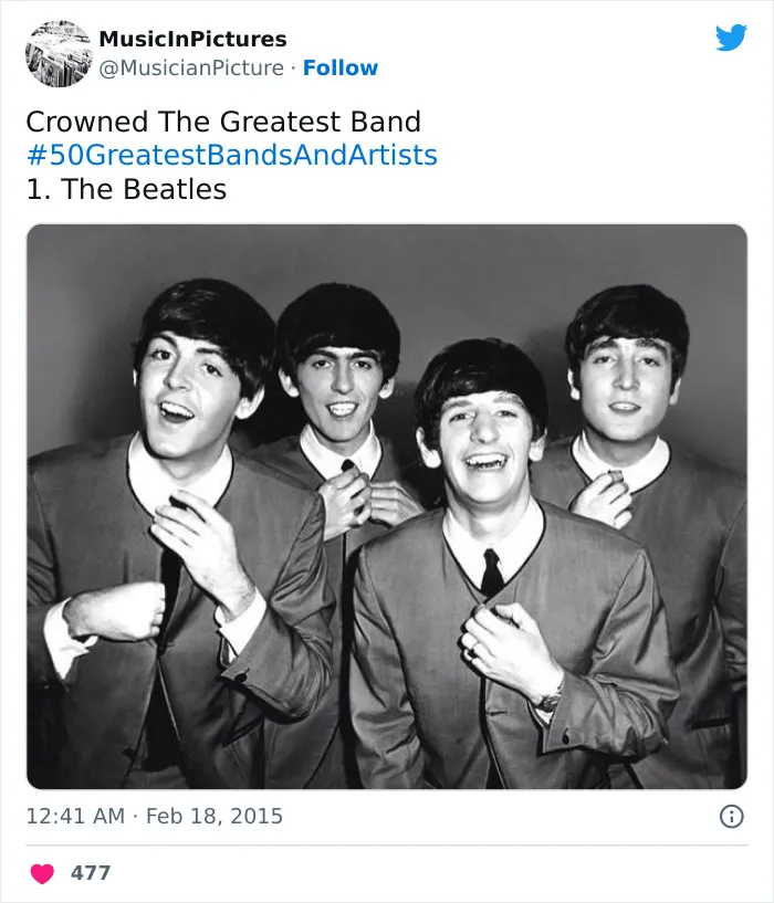 30 Pictures From This Twitter Account Dedicated To Finding Older Pictures Of Musicians Turned Legends