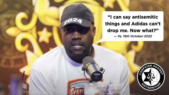“I Can Say Antisemitic Things And Adidas Can’t Drop Me” -Kanye