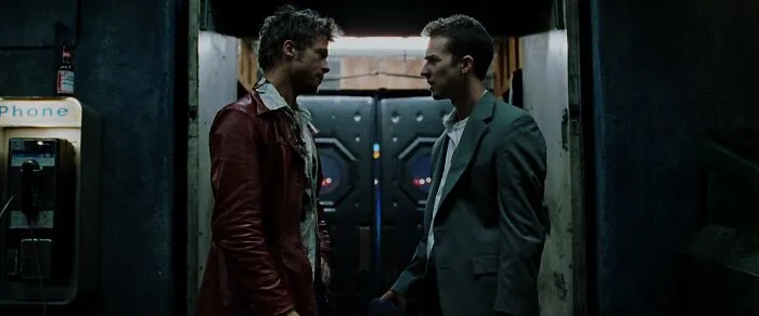 Tyler and Narrator talking 
