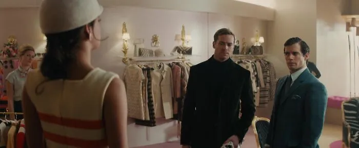 Film shot from the movie The Man from U.N.C.L.E.