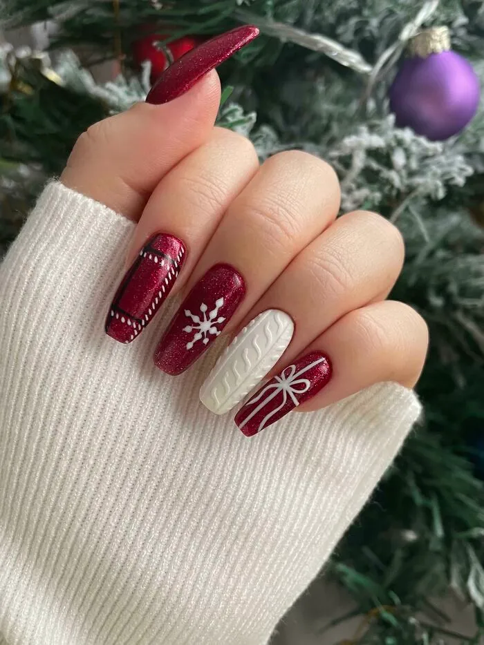 Christmas Nail Art