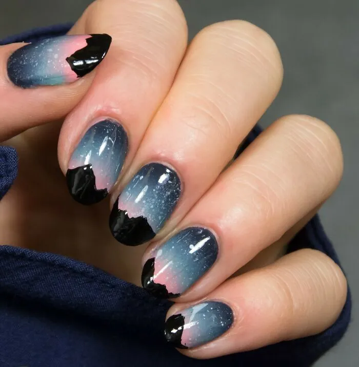 Sunset Nail Design