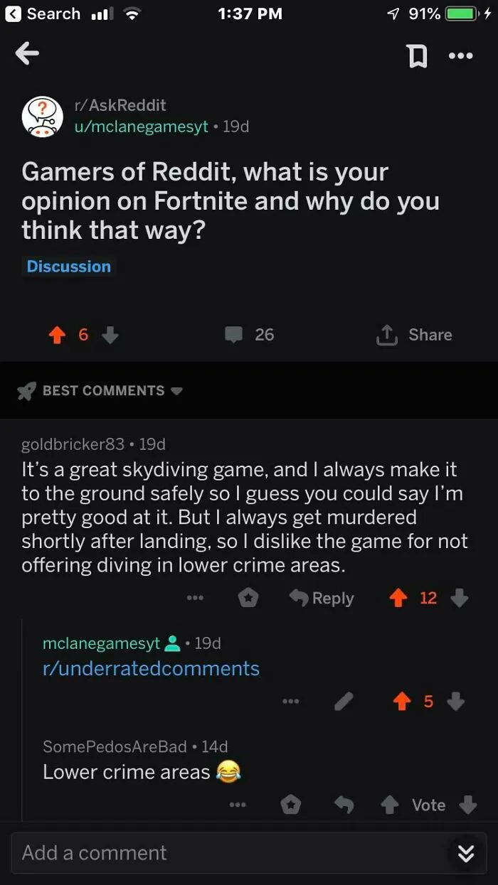 An Interesting Way To Describe Fortnite