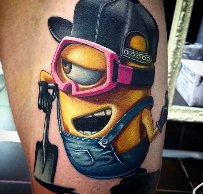 This Minion Tattoo