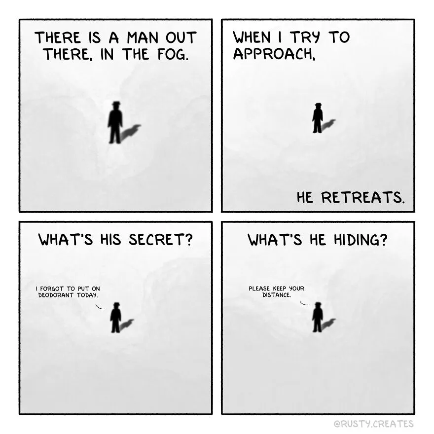Here Are My 35 Favorite Silly Comics With Random Twists I Drew In The Year 2022