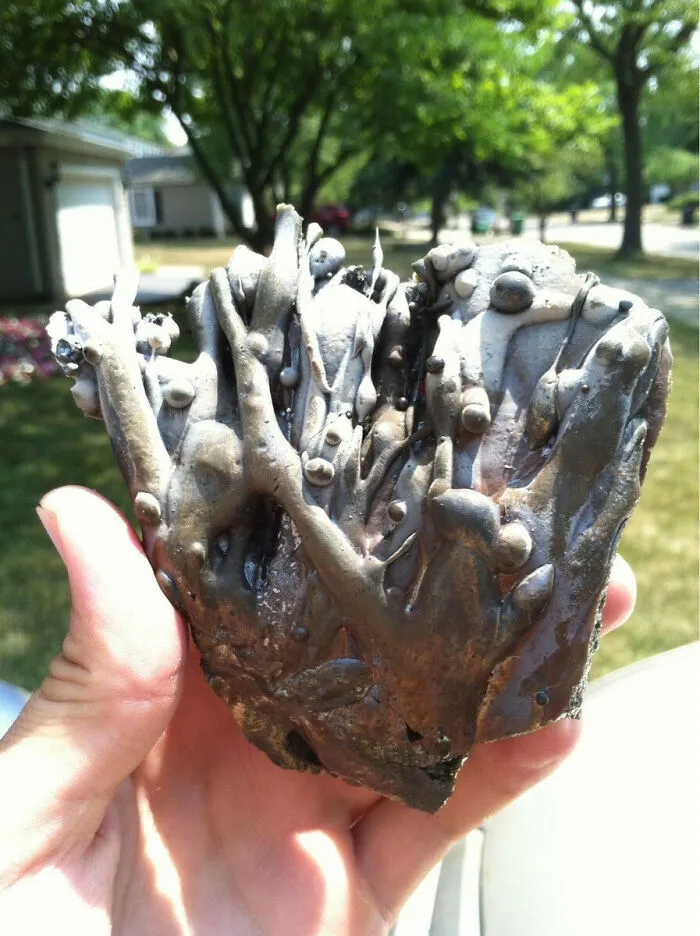 This Is What Happens When Lightning Strikes Asphalt