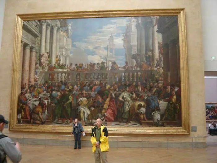 The Wedding Feast At Cana, The Largest Painting At The Louvre