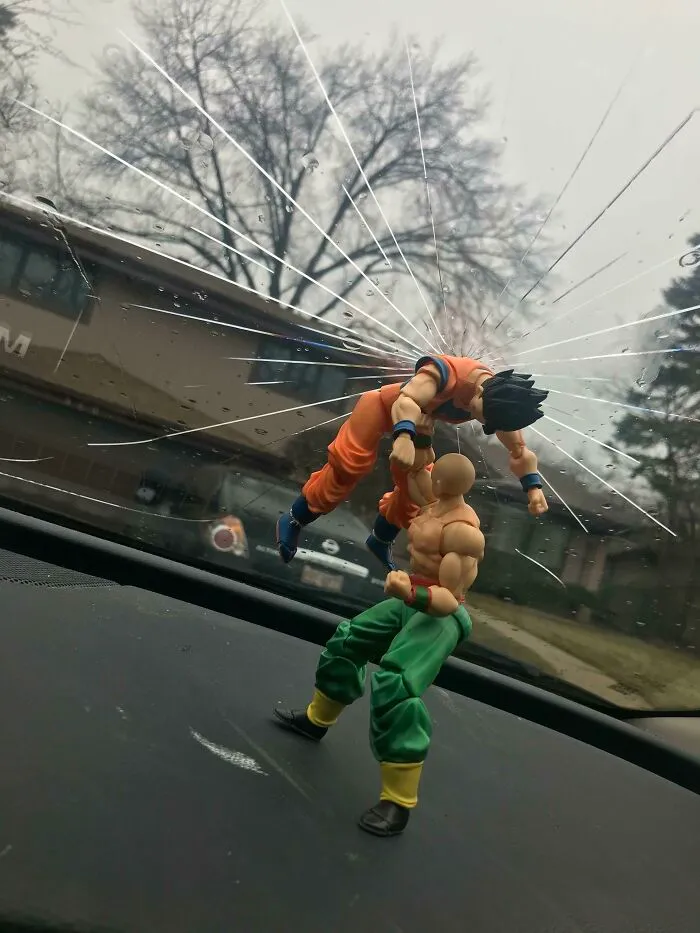 My Window Cracked So I Fixed It The Only Way I Know How