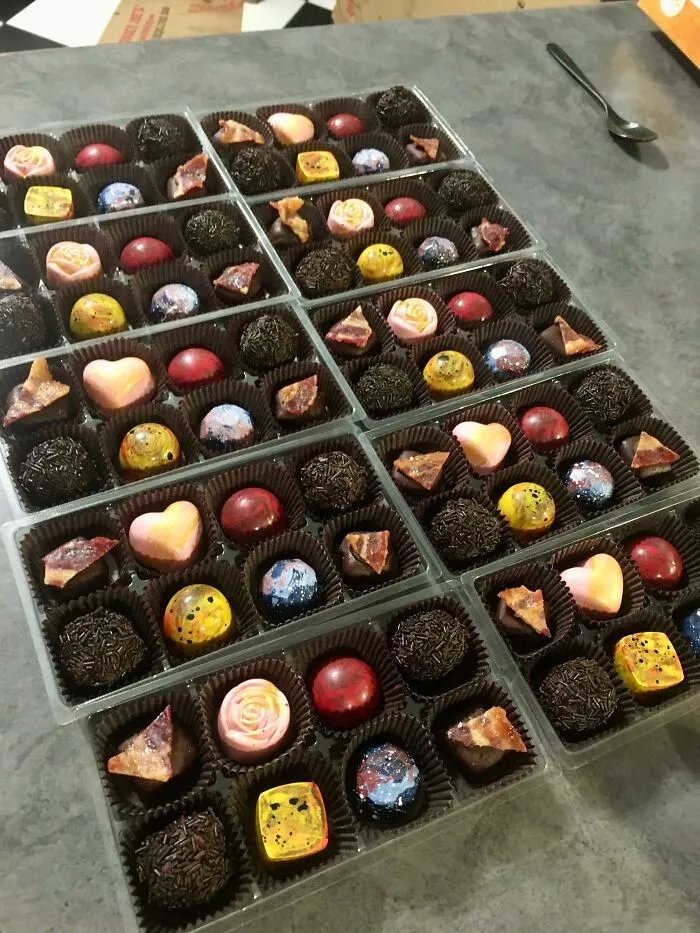 Homemade Valentine's Chocolates