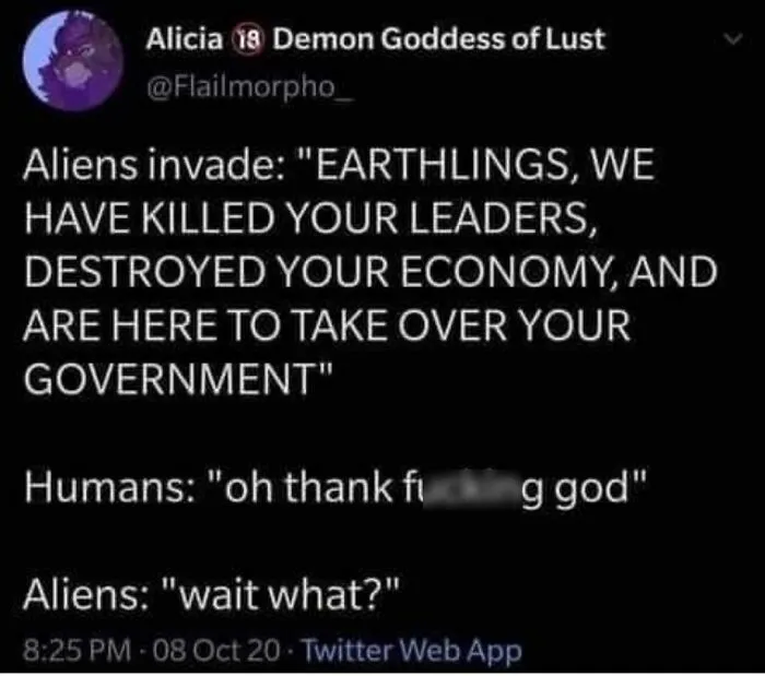 Please Come Save Us Alien Invaders