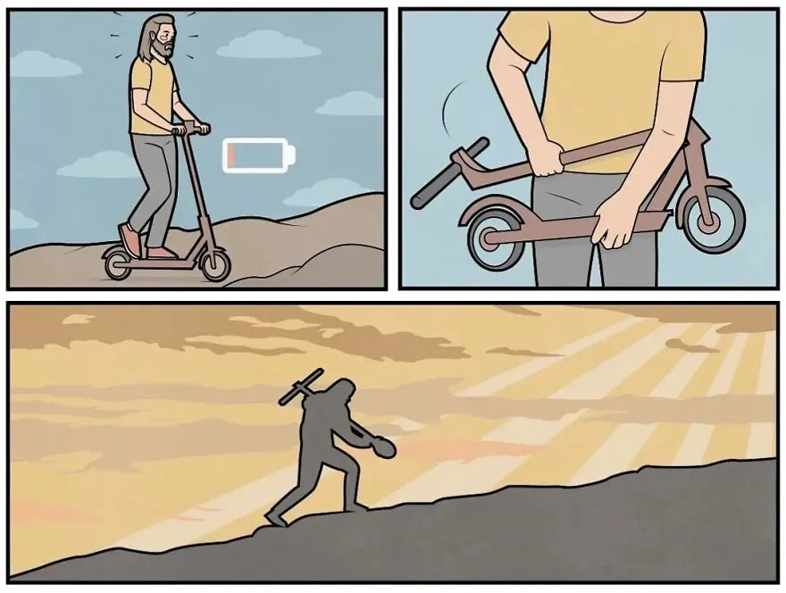 26 Cómics sarcásticos de Anton Gudim que ofrecen una perspectiva única de la vida