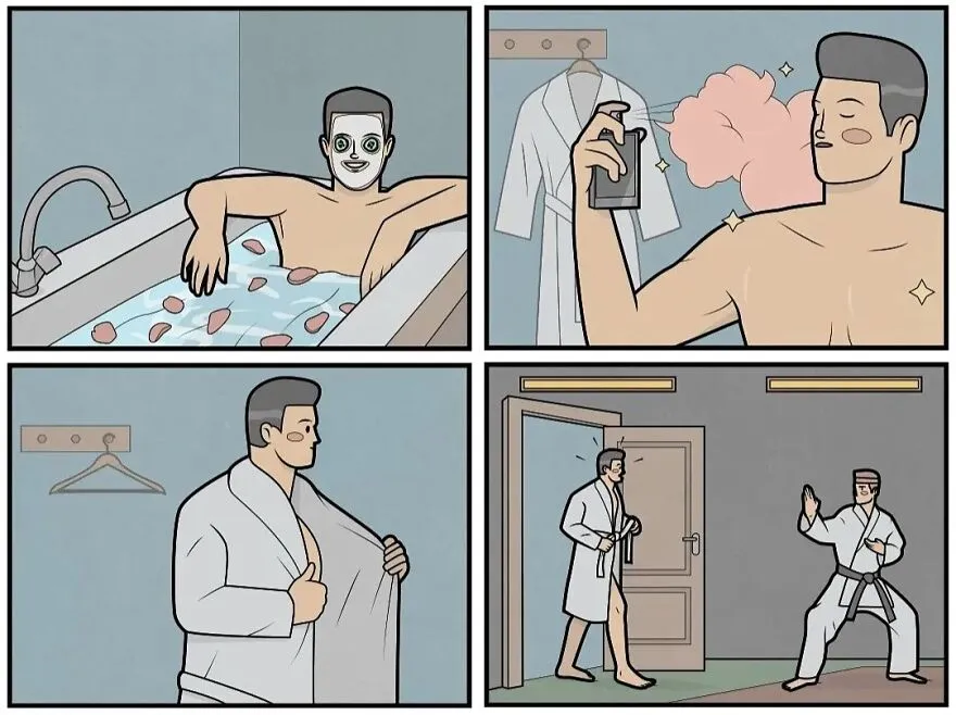 26 Cómics sarcásticos de Anton Gudim que ofrecen una perspectiva única de la vida