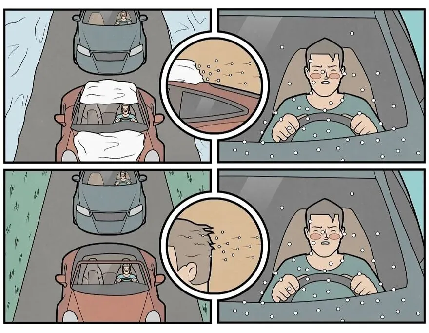 26 Cómics sarcásticos de Anton Gudim que ofrecen una perspectiva única de la vida