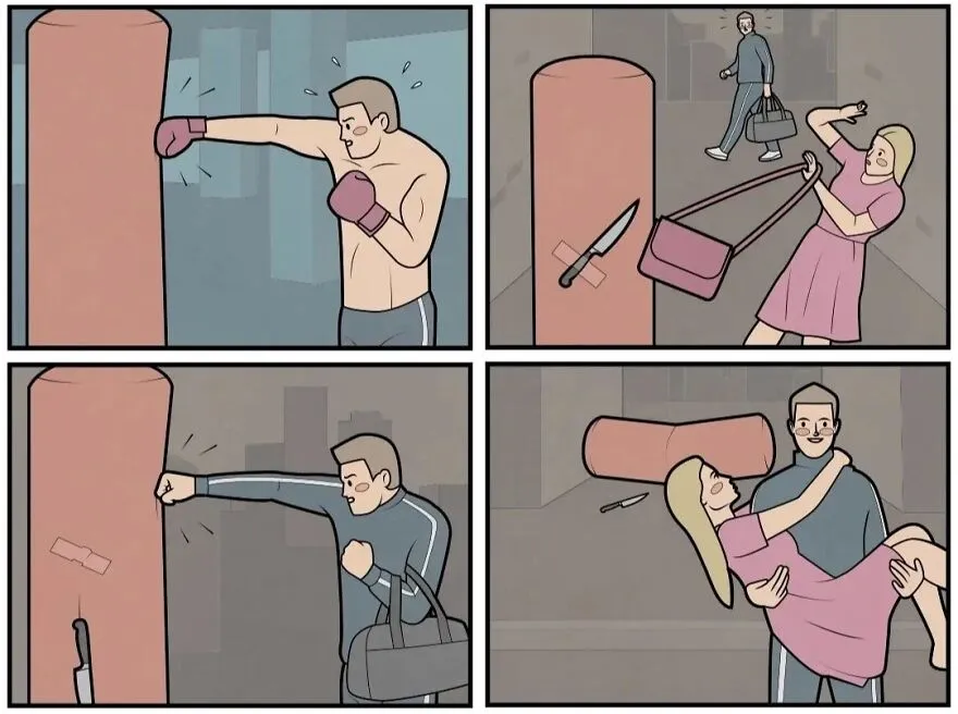 26 Cómics sarcásticos de Anton Gudim que ofrecen una perspectiva única de la vida