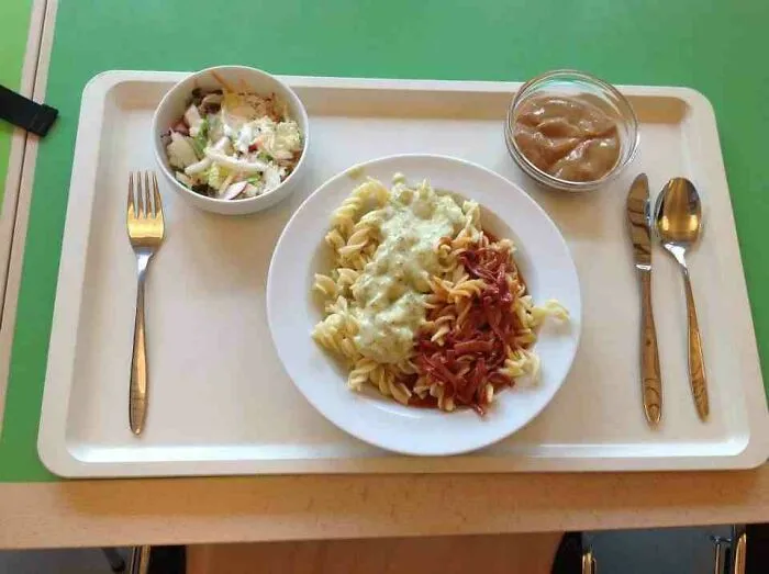 Así es el almuerzo escolar promedio de los estudiantes de secundaria en Alemania