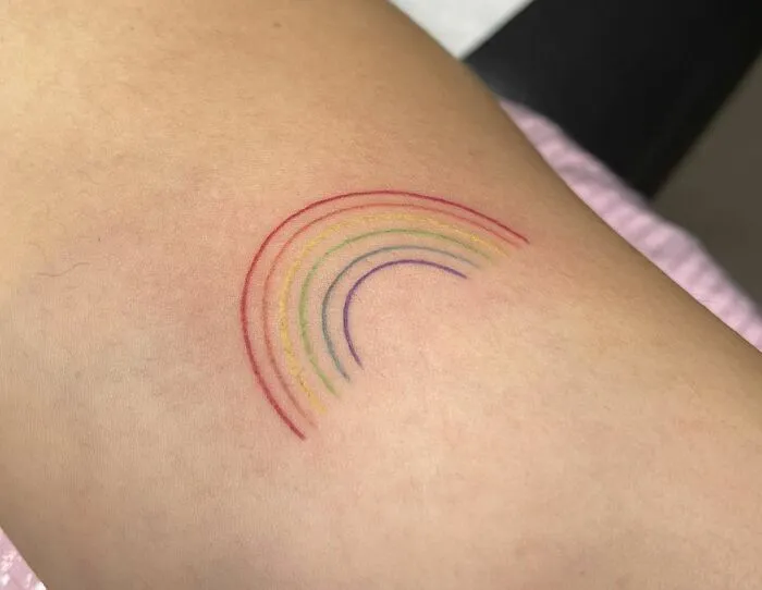 Rainbow Tattoo