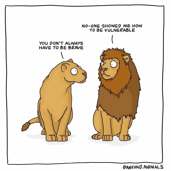 30 “Anxious Animals” Comics That Perfectly Sum Up The Struggle Of Anxious Thoughts (New Pics)