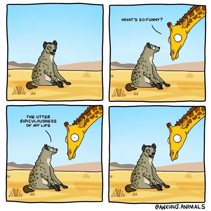 30 “Anxious Animals” Comics That Perfectly Sum Up The Struggle Of Anxious Thoughts (New Pics)