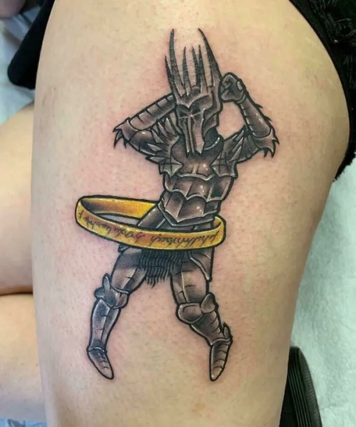 This LOTR Tattoo