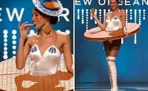 30 Pics Of The Miss Universe Contestants Wearing “National Costumes”
