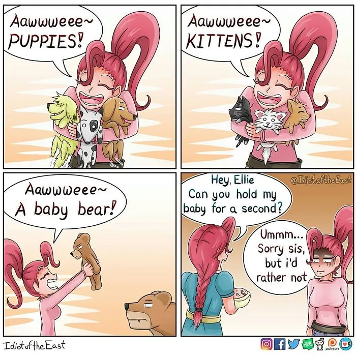 30 Relatable And Funny Comics By The ‘Idiot Of The East’ (New Pics)