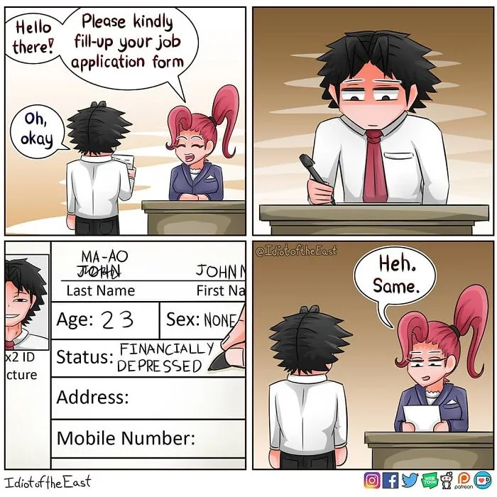 30 Relatable And Funny Comics By The ‘Idiot Of The East’ (New Pics)