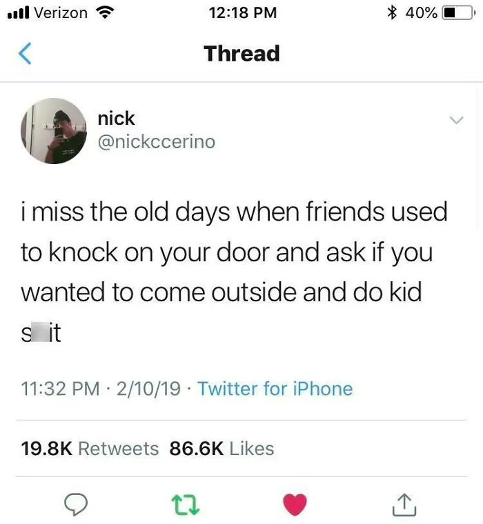 Good. Old. Days