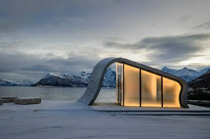 Public Restroom, Ureddplassen, Norway, Designed By Haugen/Zohar In 2018