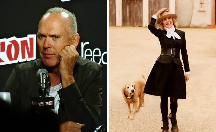 Michael Keaton And Diane Keaton