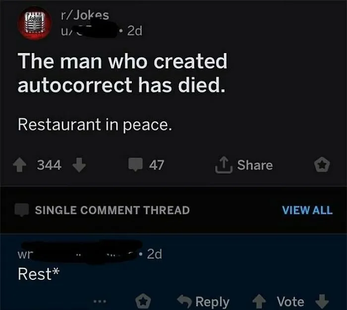 *rest