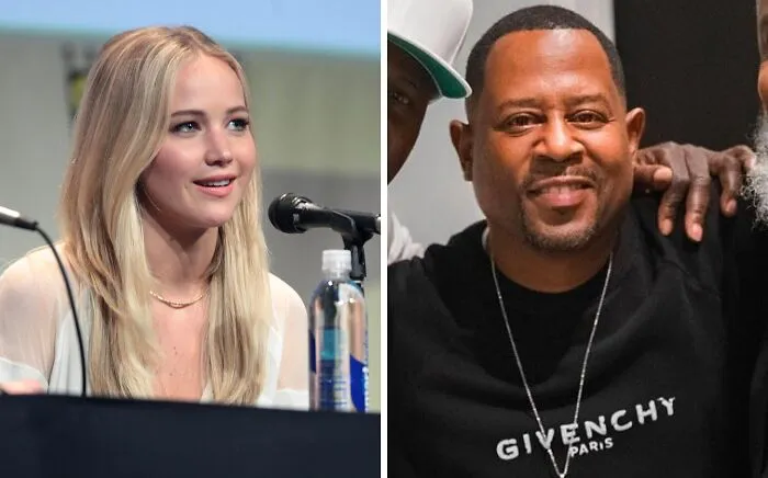 Jennifer Lawrence And Martin Lawrence