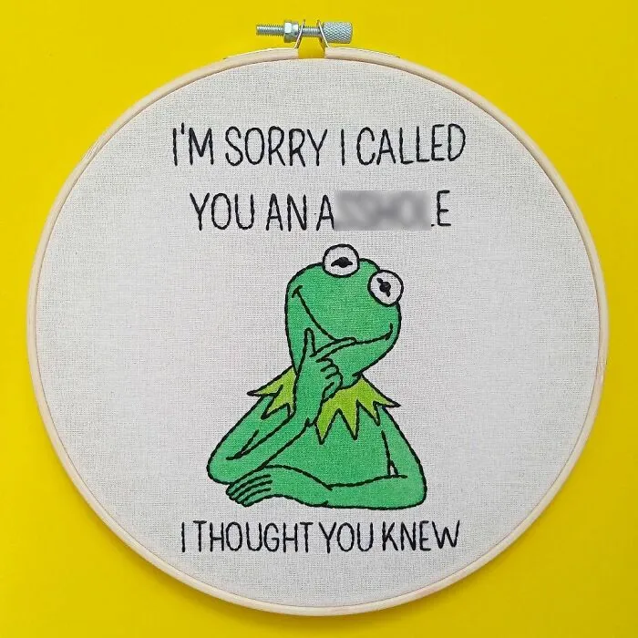 We Create Unapologetic Embroideries That Will Hopefully Brighten Up Your Day (21 New Pics)