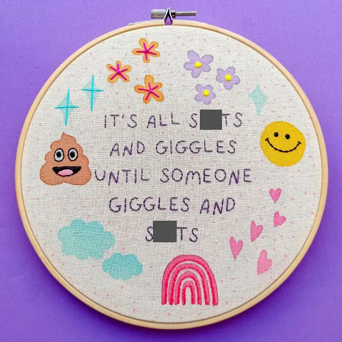 We Create Unapologetic Embroideries That Will Hopefully Brighten Up Your Day (21 New Pics)