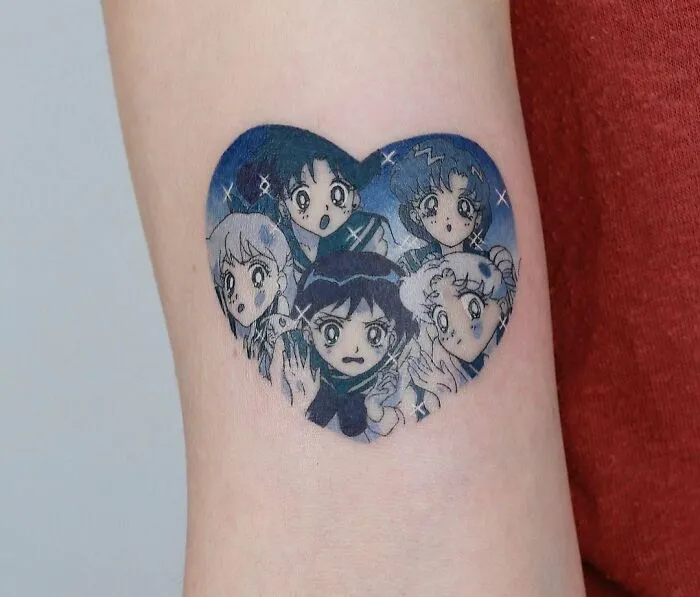 A Sailor Moon Inspired Tattoo
