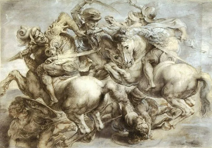 Lost Da Vinci Mural